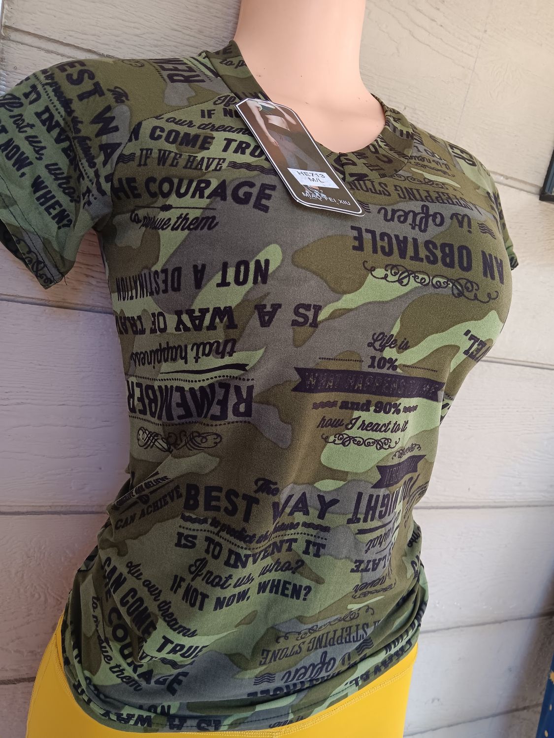 Camo shirt