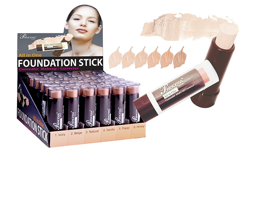 Foundation Stick all in one PRINCESSA U.S.A