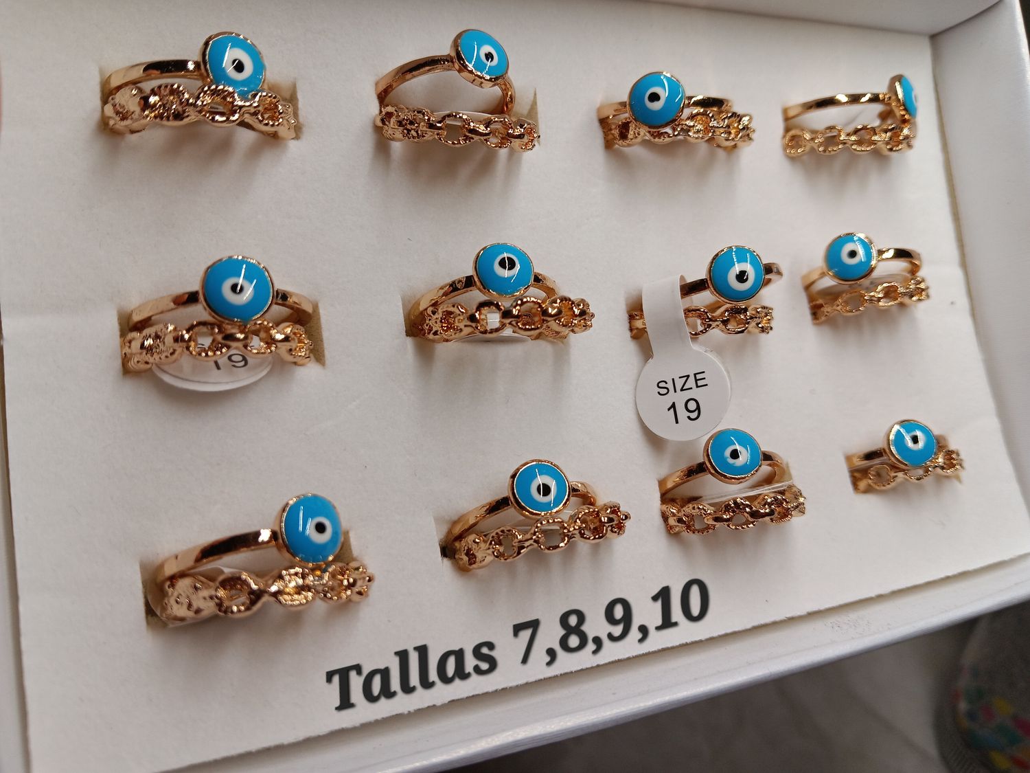 Ojo Turco ring 2in1 fancy ring