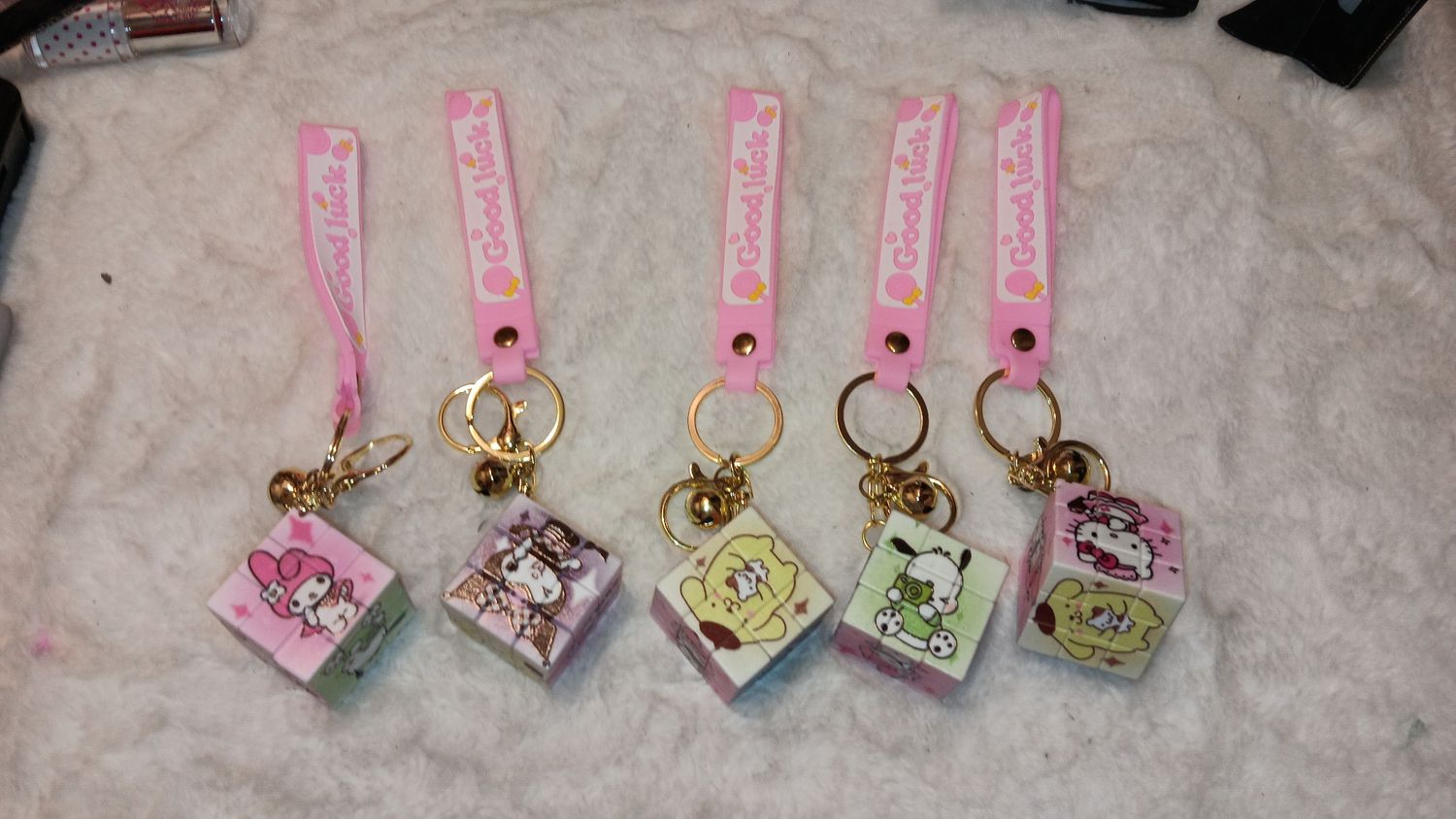 Cube Hk image solver keychains