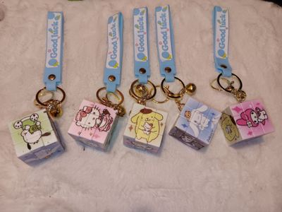 Cube Hk image solver keychains