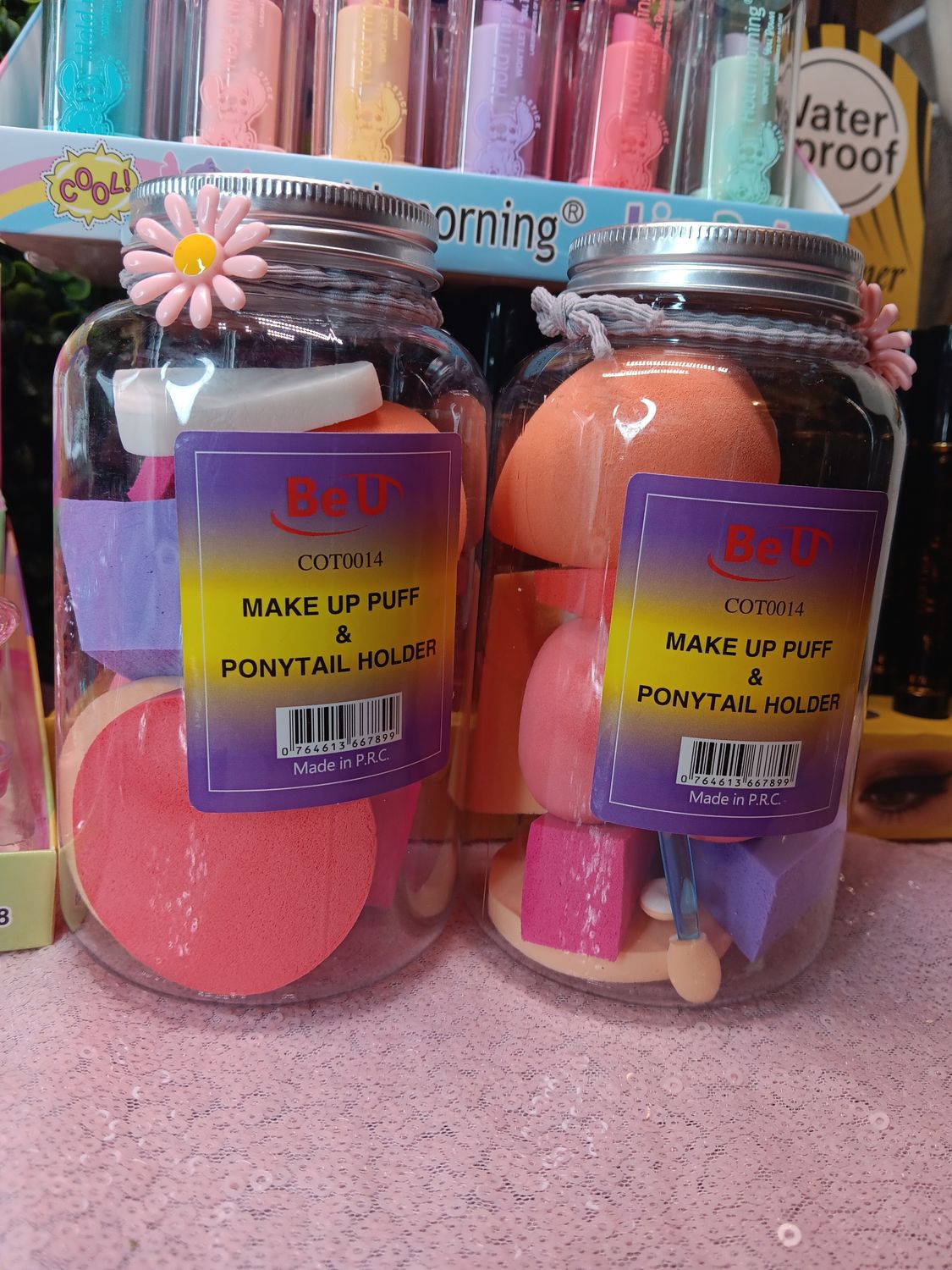 Makeup Sponge jar
