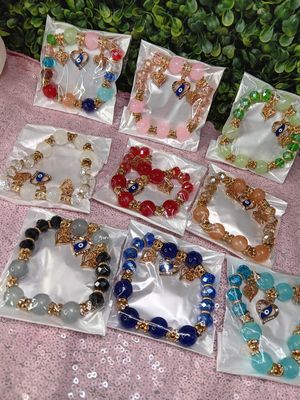 Ojo Turco heart Bracelet