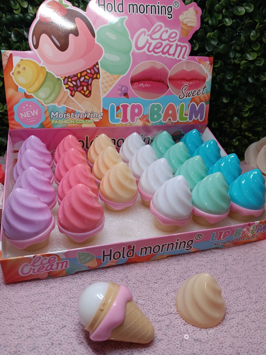 Ice cream lip balm