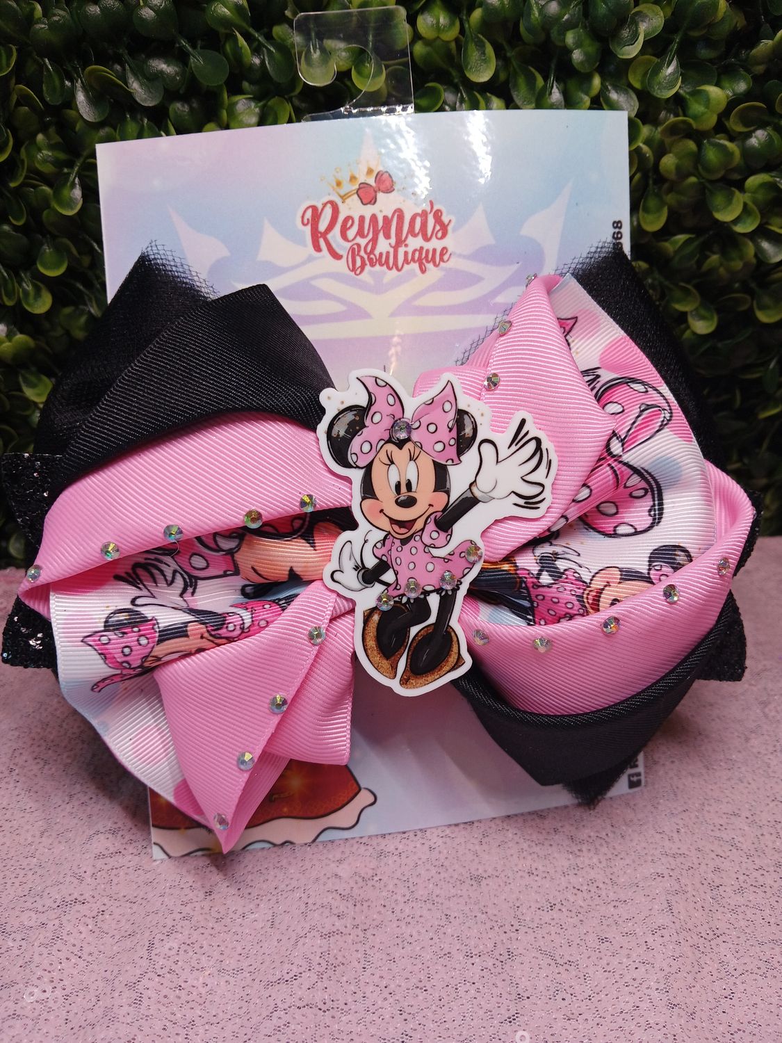 Minnie &amp; Baby CowGirl Bow