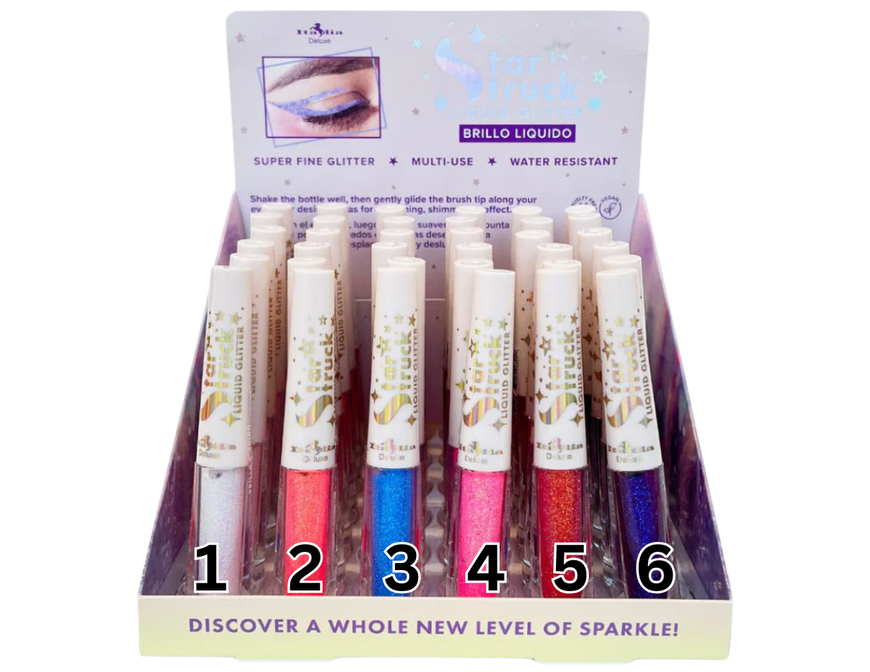 Liquid Glitter, Eyeliner glitter