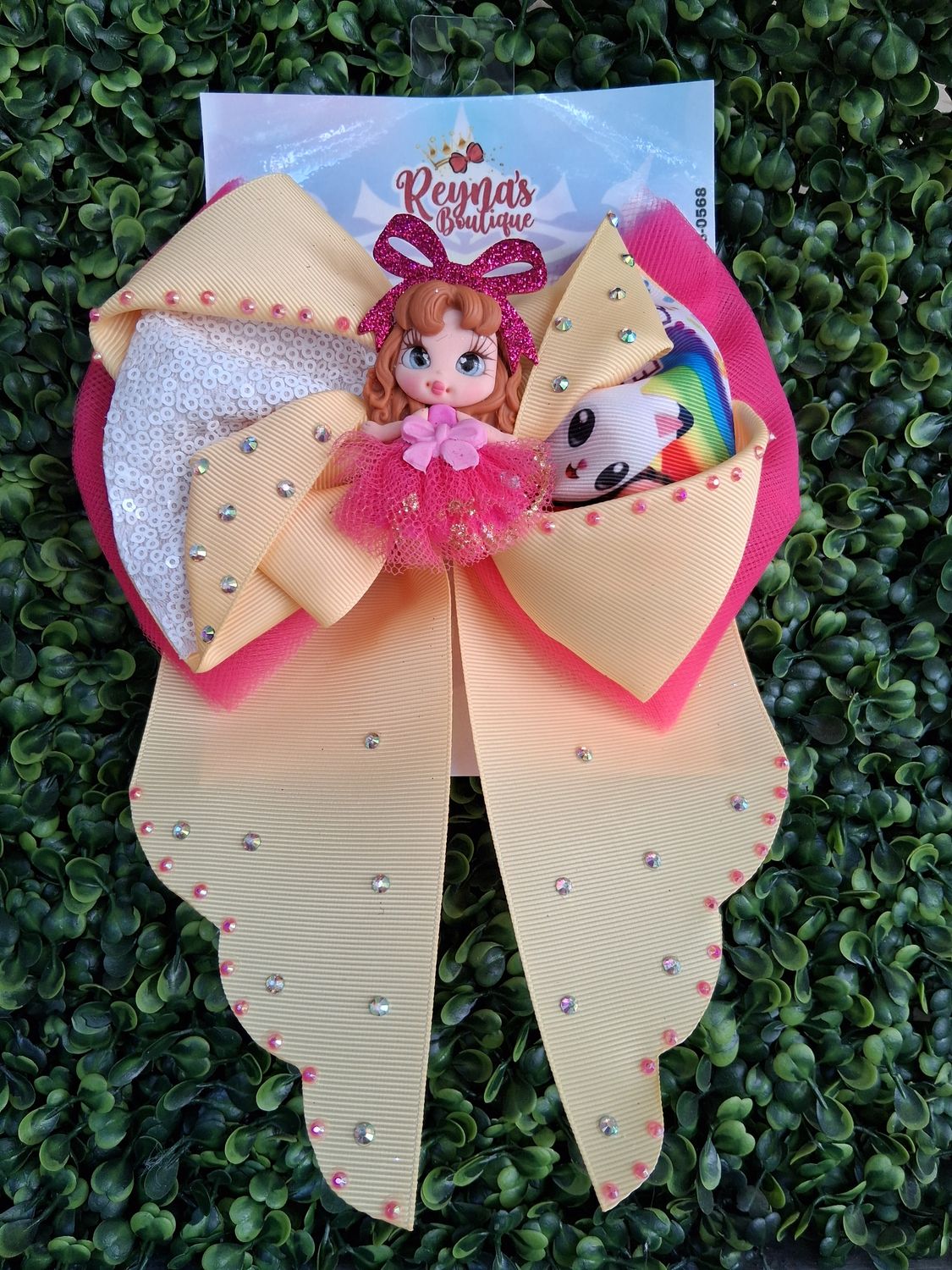 Gabby the doll house Bow
