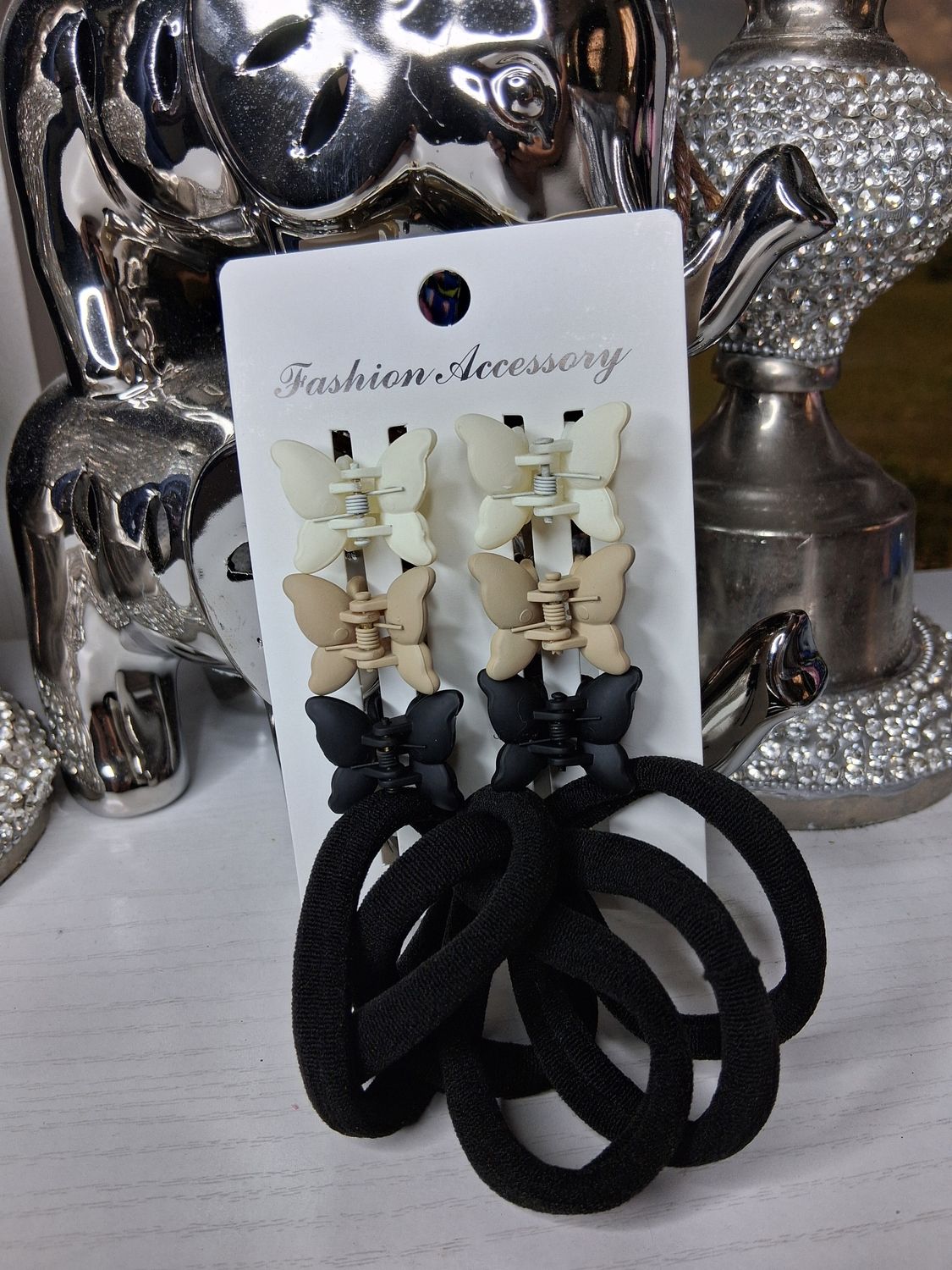 Hair Acc rubber bands and clips
