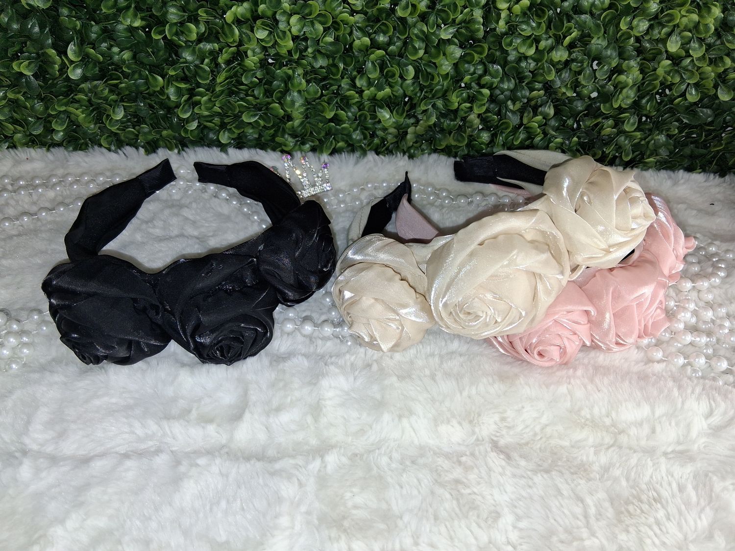 Rose headbands