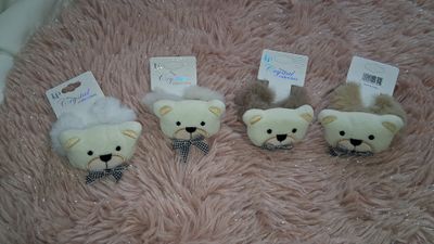 Bear scrunchies 
