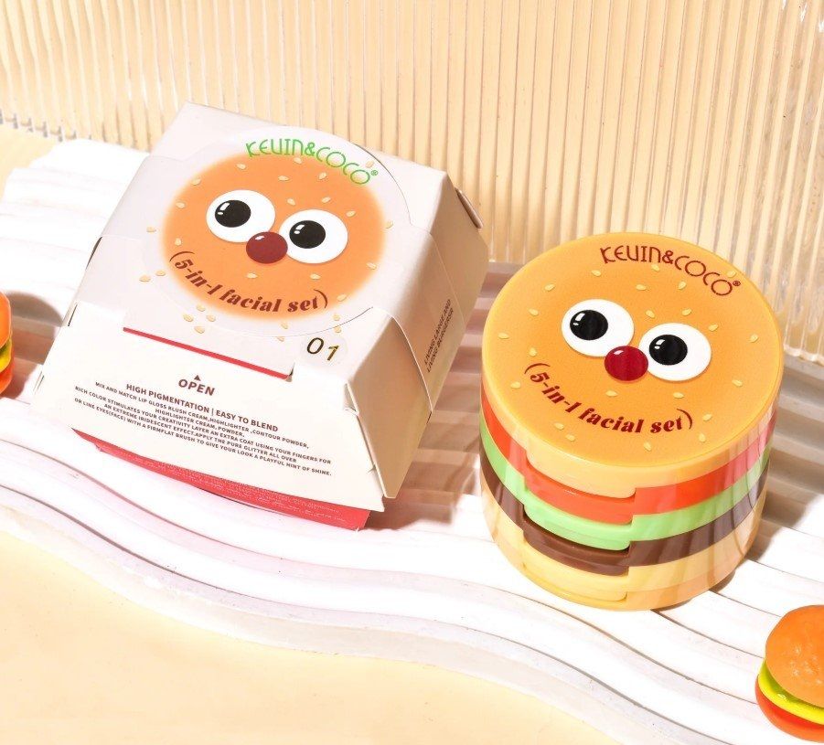 Kevin&amp;Coco - Burgerlicious Cheek Stack Face Pallette