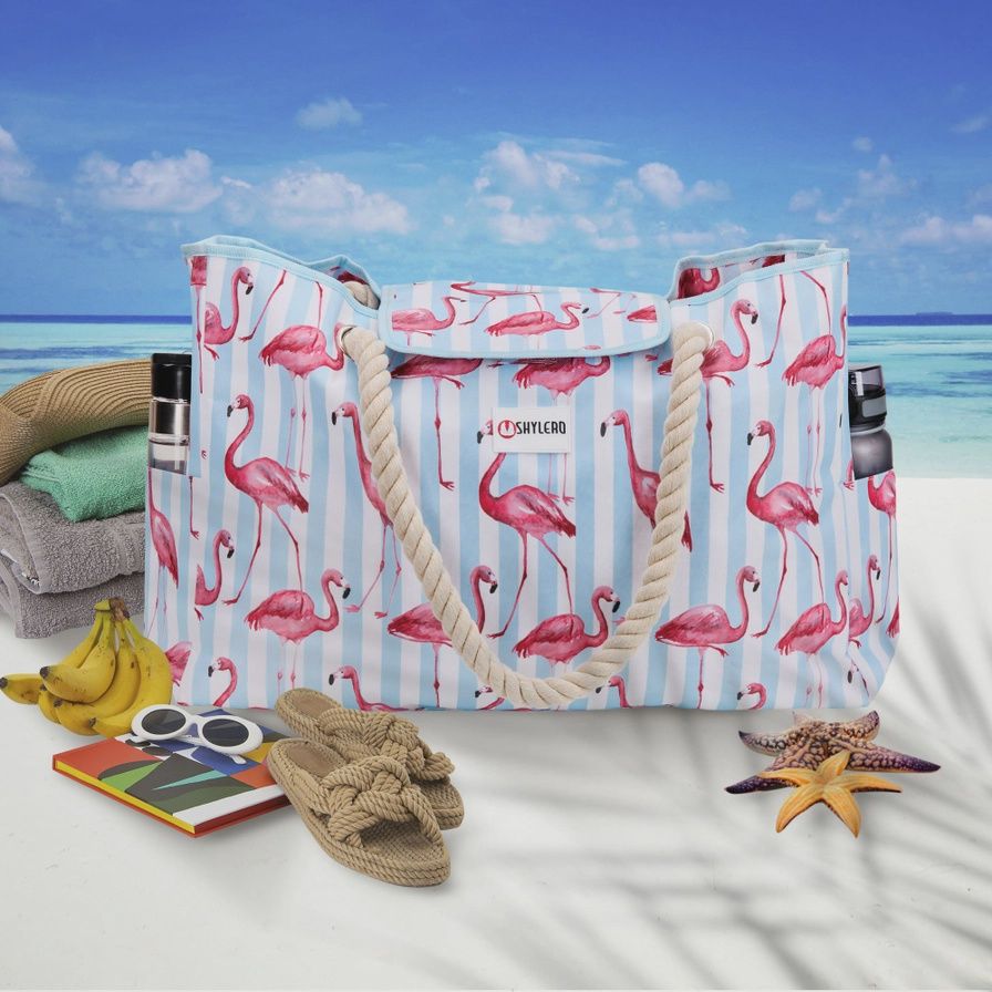 Waterproof XXL Beach Bag  (Choose Pattern)