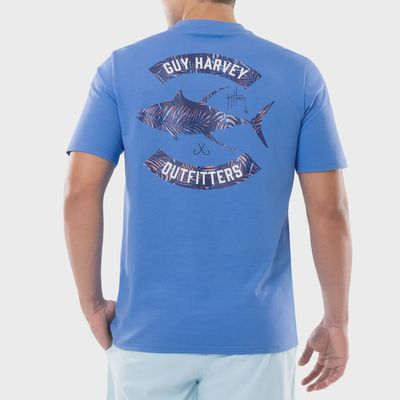 Guy Harvey Men&#39;s Tropic Tune Crew T-Shirt