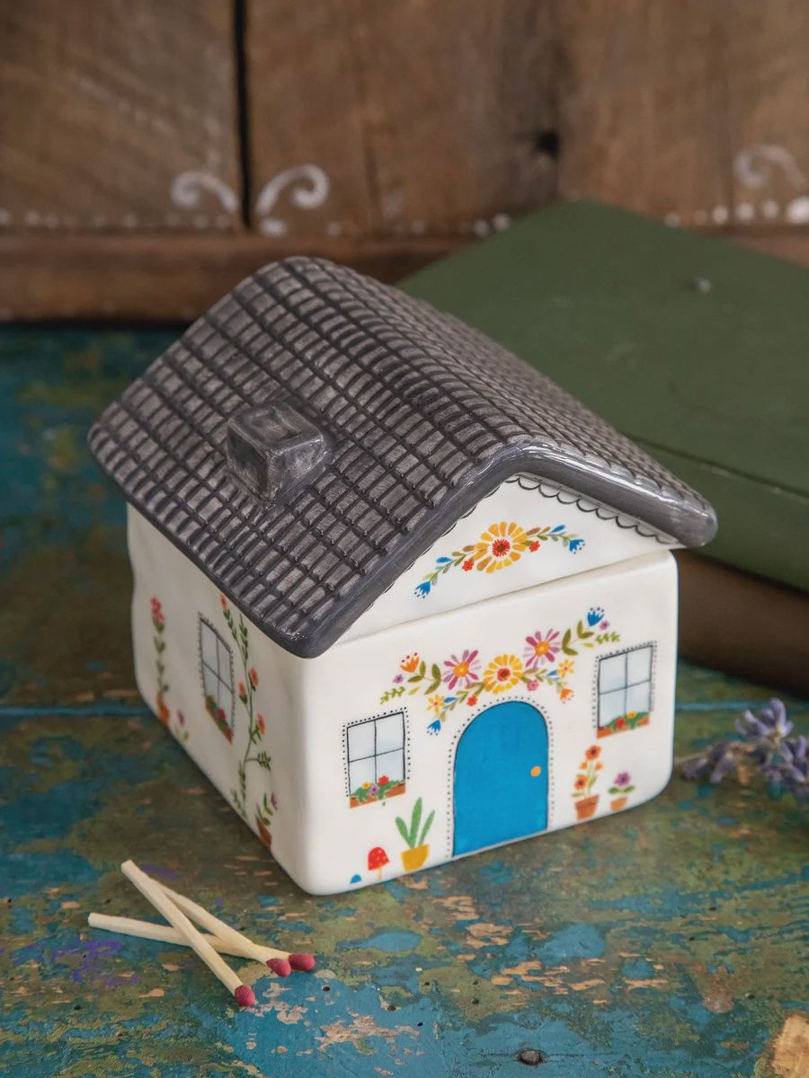 Natural Life Secret Message Trinket Cottage Candle - Home Sweet Home