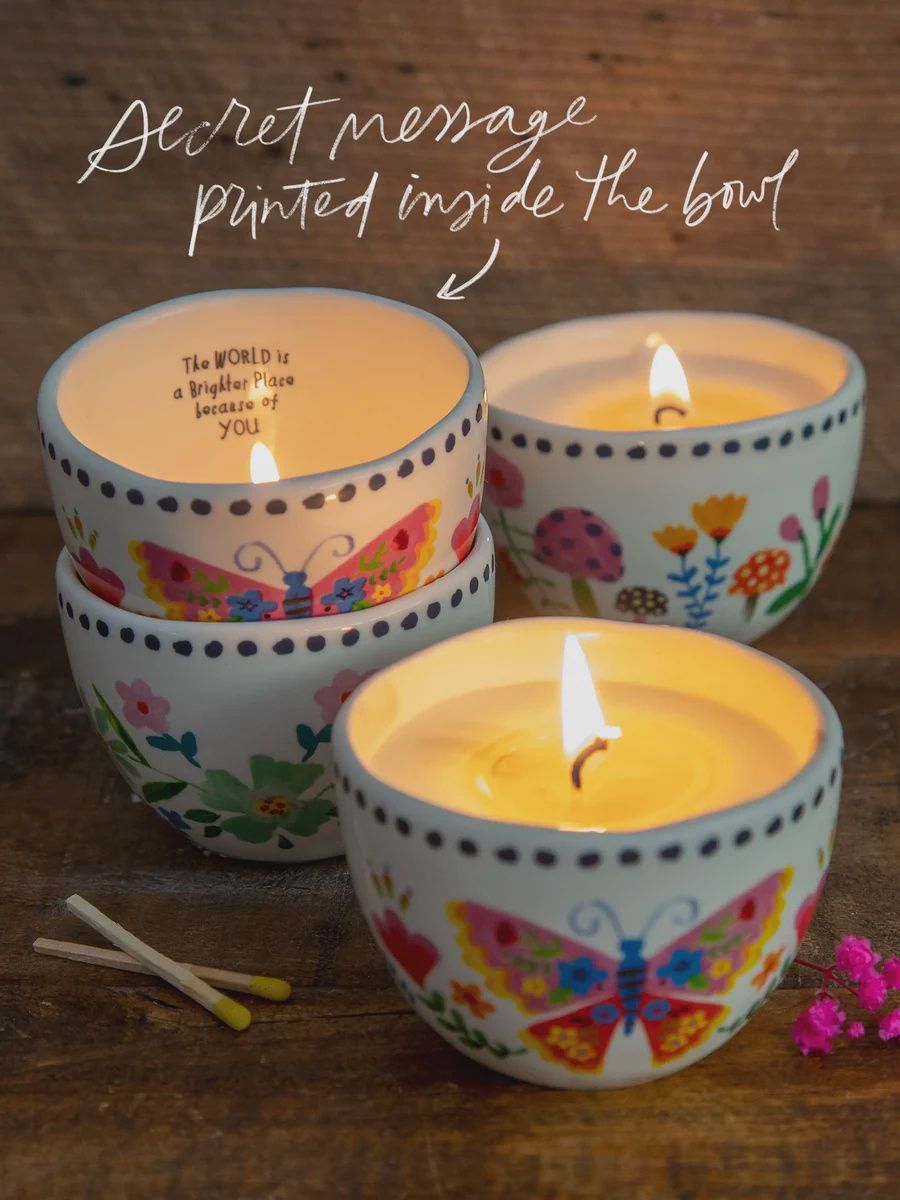 Natural Life Secret Message Candle - Amazing