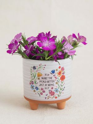 Natural Life Mini Artisan Planter - World Better