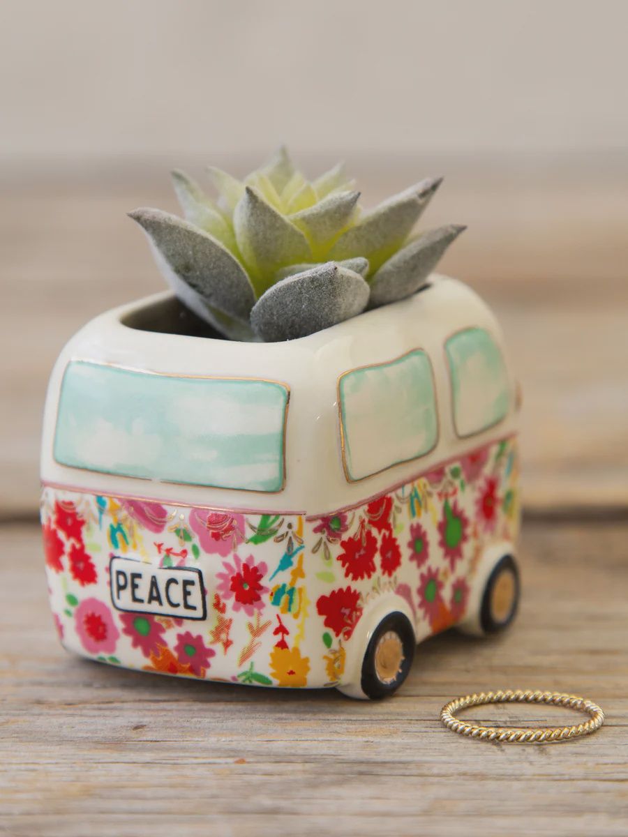 Natural Life Tiny Faux Succulents - Van