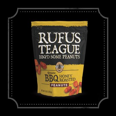 Bbq Honey Roasted Peanuts - 9oz Bag