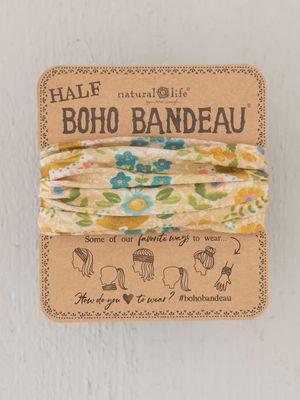 Natural Life Half Boho Bandeau® Headband