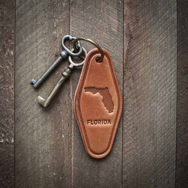 Leather Keychains