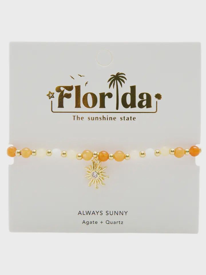 Florida Charm Bracelets - 3 styles to choose from