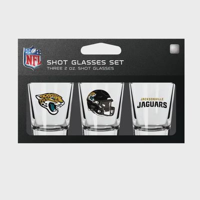 Jacksonville Jaguars 3-Pack Shot Glass Set