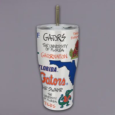 NCAA Florida Icon Metal 30 oz Tumbler