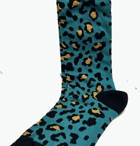 Jaguars Printed Socks- Knit Crew