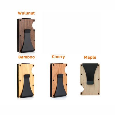 Wallet Minimalist - Wood