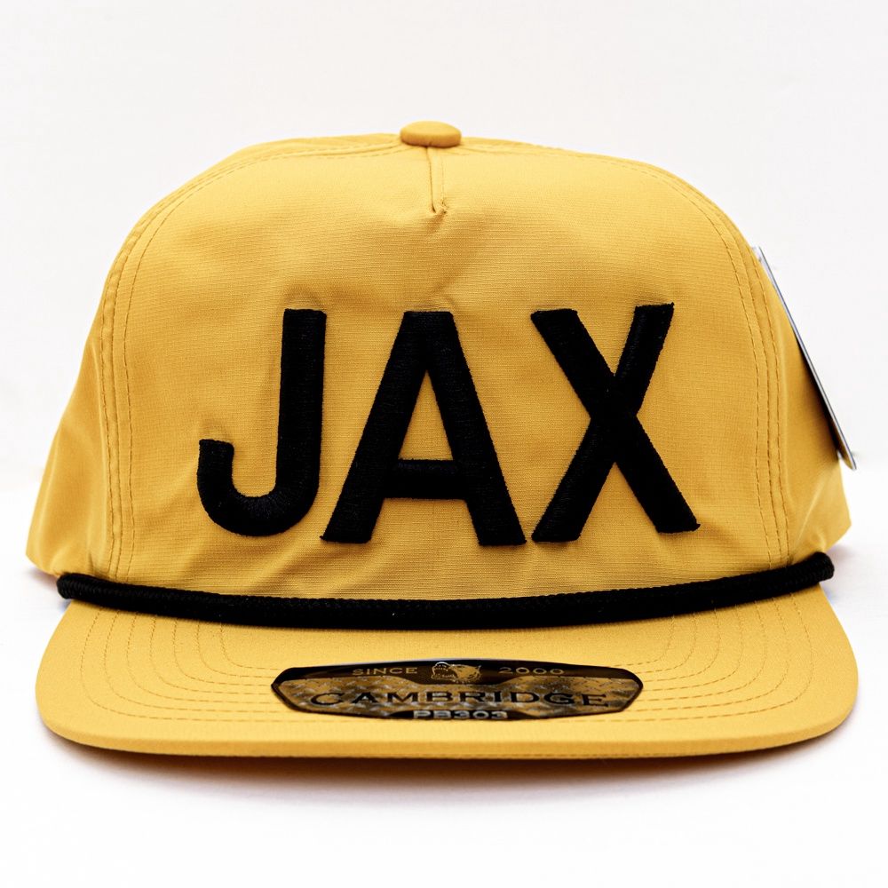 Jax Rope Hat - 5 Panel - Mustard