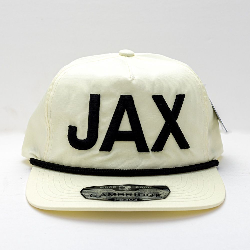 JAX Rope Hats - 5 Panel - Cream