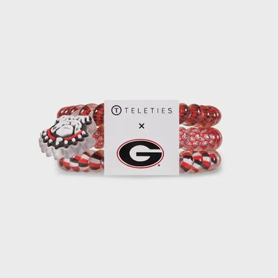 Spiral Hair Coils | Small | Univ. of Georgia Hair Ties