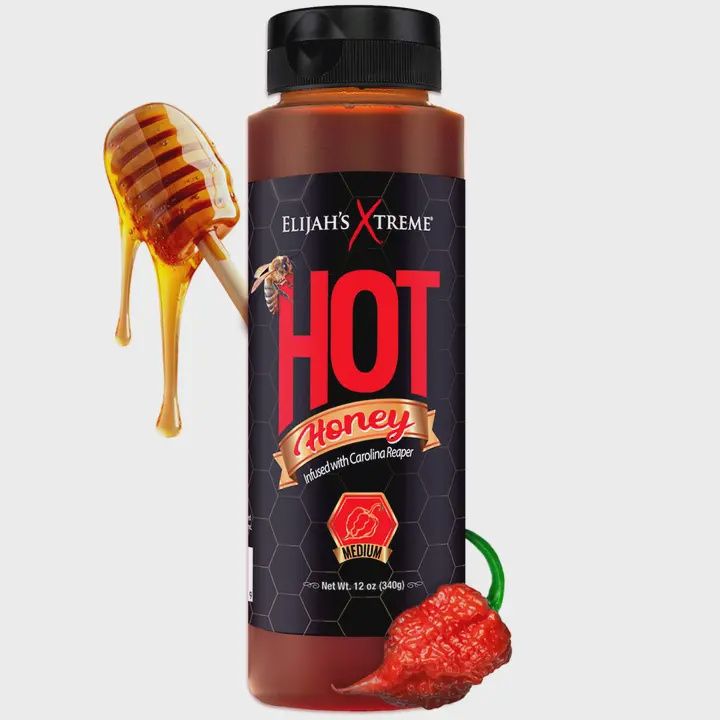 Elijah&#39;s Xtreme Hot Honey Carolina Reaper Infused