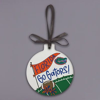 Florida Gator Stone Ornament