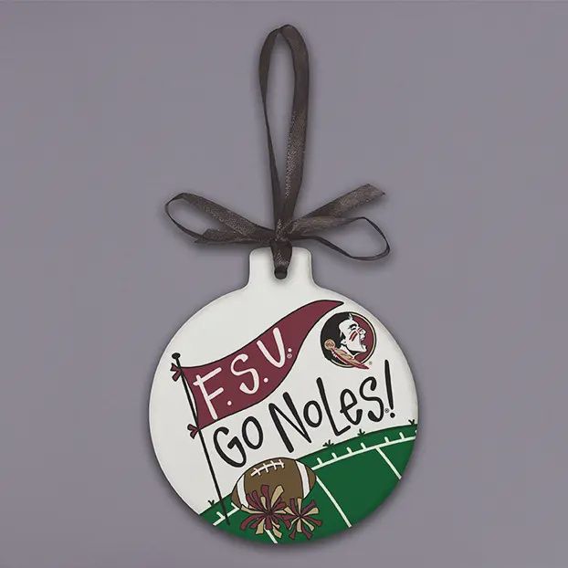 FSU Stone Ornament