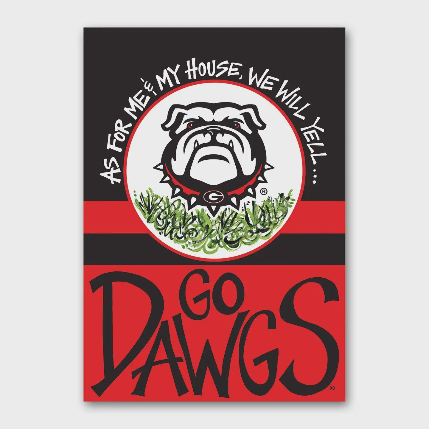 UGA Garden Flag