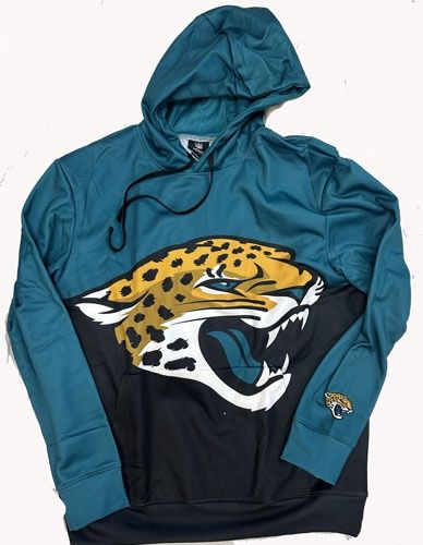 Jacksonville Jaguars Printed Hooded Sweatshirt