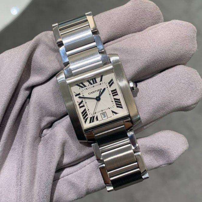 Pre-Owned Cartier Tank Automatic Gents Watch 2302