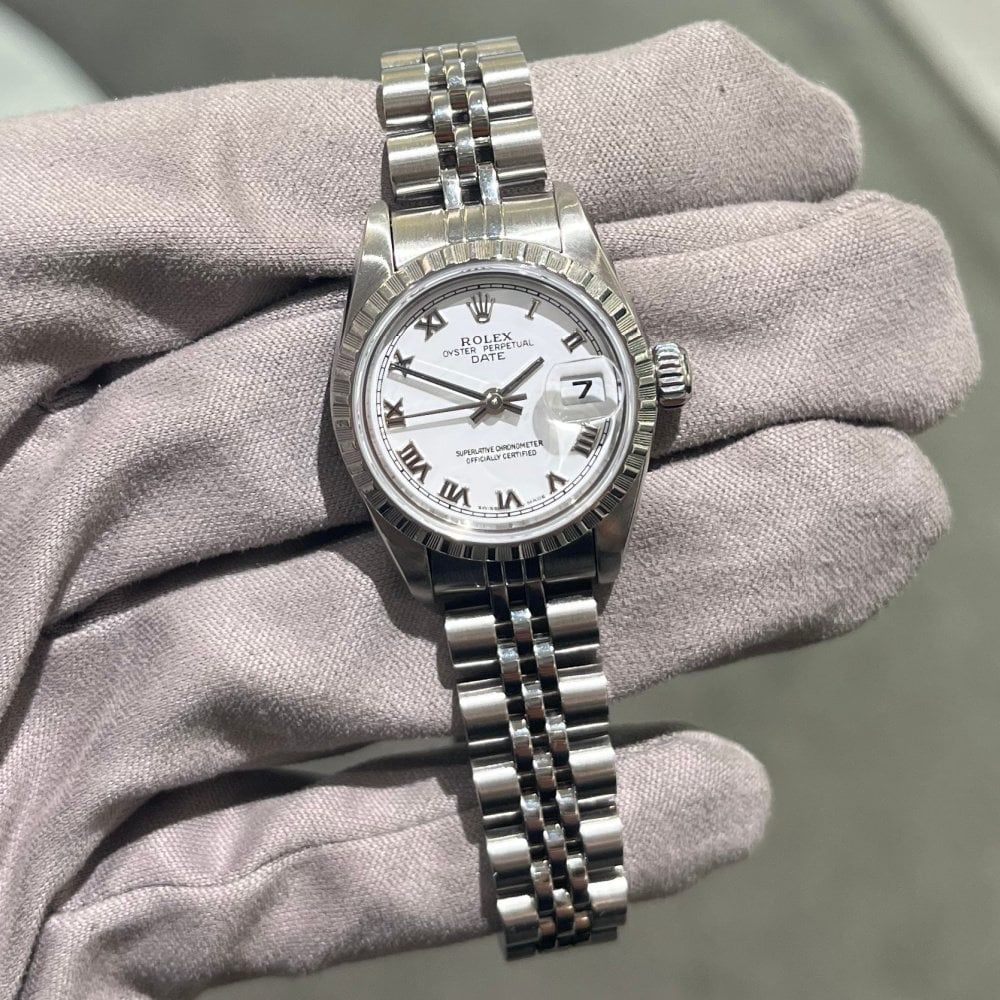 Pre-Owned Rolex Oyster Perpetual Steel Automatic Ladies Datejust 79240