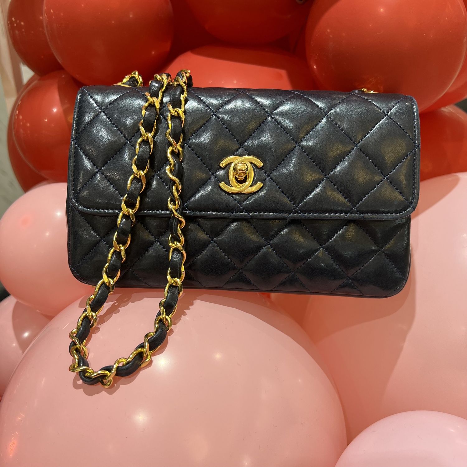 Chanel quilted leather box set shop