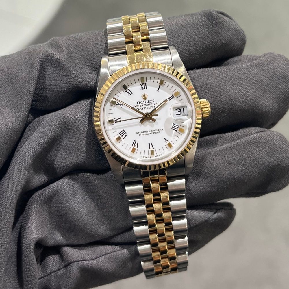 Pre-Owned Rolex Oyster Perpetual 31mm Midsize Steel &amp; Gold Datejust 68273