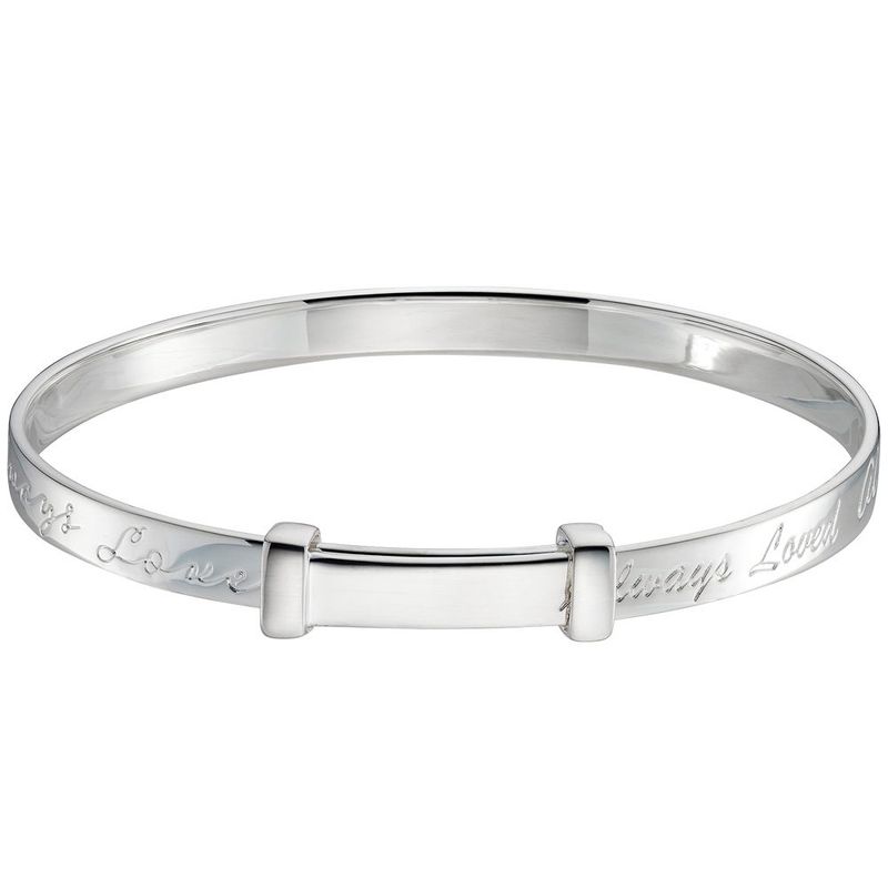 Evelyn - Silver Always Loved Bangle