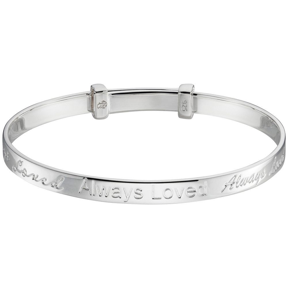 Evelyn - Silver Always Loved Bangle