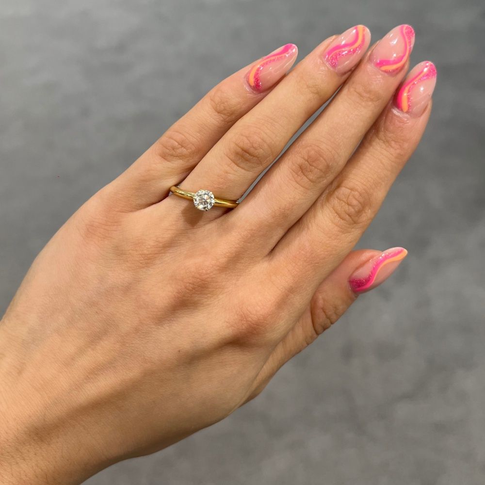 18ct Yellow Gold 0.70ct Brilliant Cut Solitaire Diamond Ring