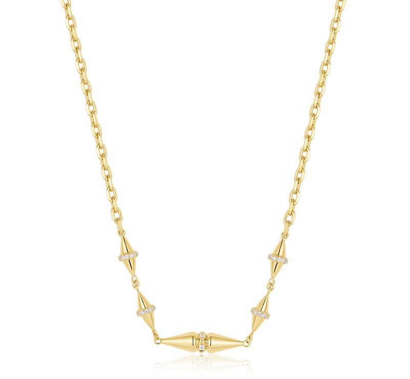 Geometric Chain Necklace