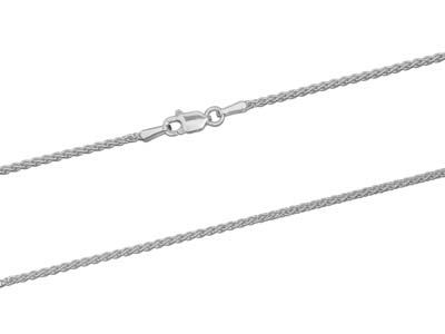 Sterling Silver 1.5mm Spiga Chain
