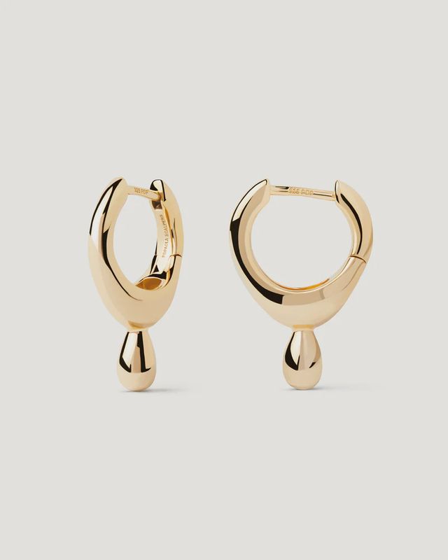 Lava Hoop Earrings