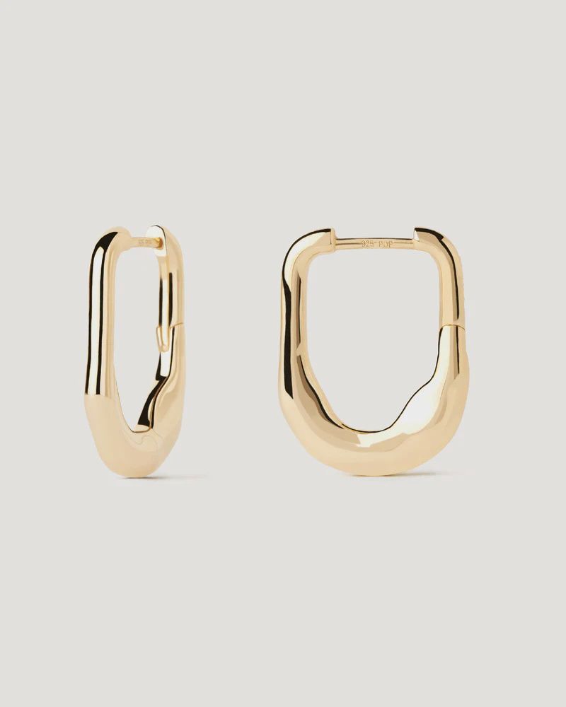 Magma Hoop Earrings