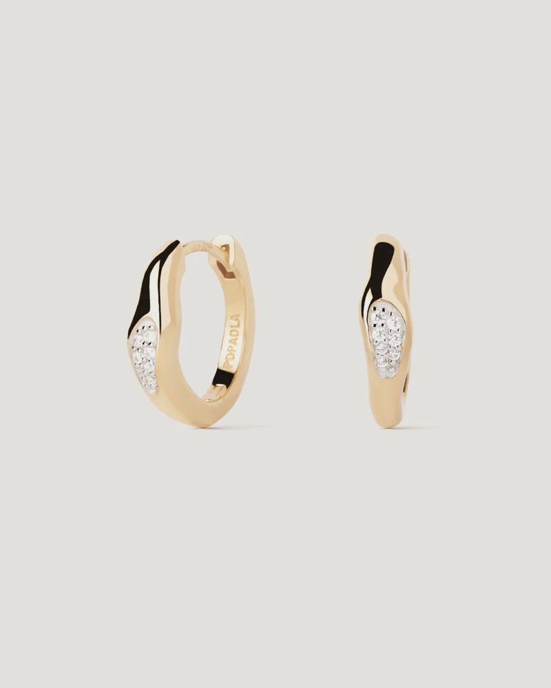 Onda Hoop Earrings