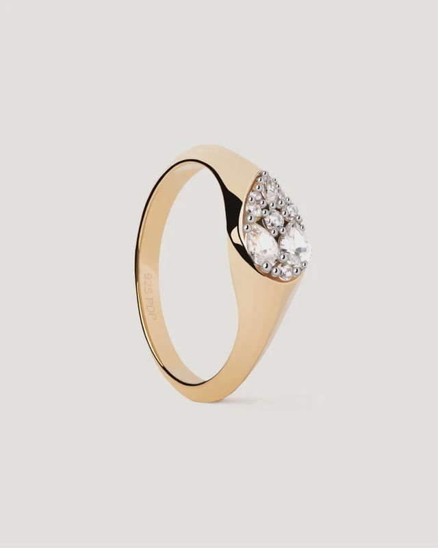 Vanilla Stamp Ring